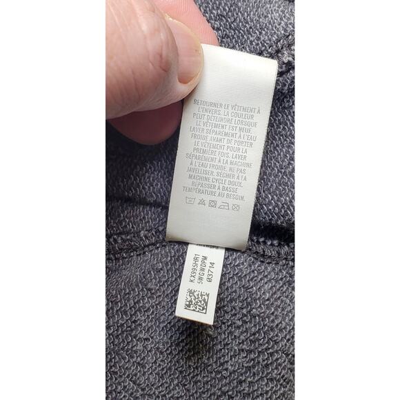 Aerie Mock Neck Oversize Sz XXL Womens Sweatshirt Dark Gray Buttons Pockets C25 - Picture 7 of 9